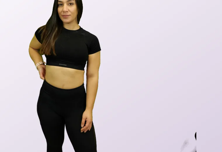 An older adult training gently and safely with a personal trainer