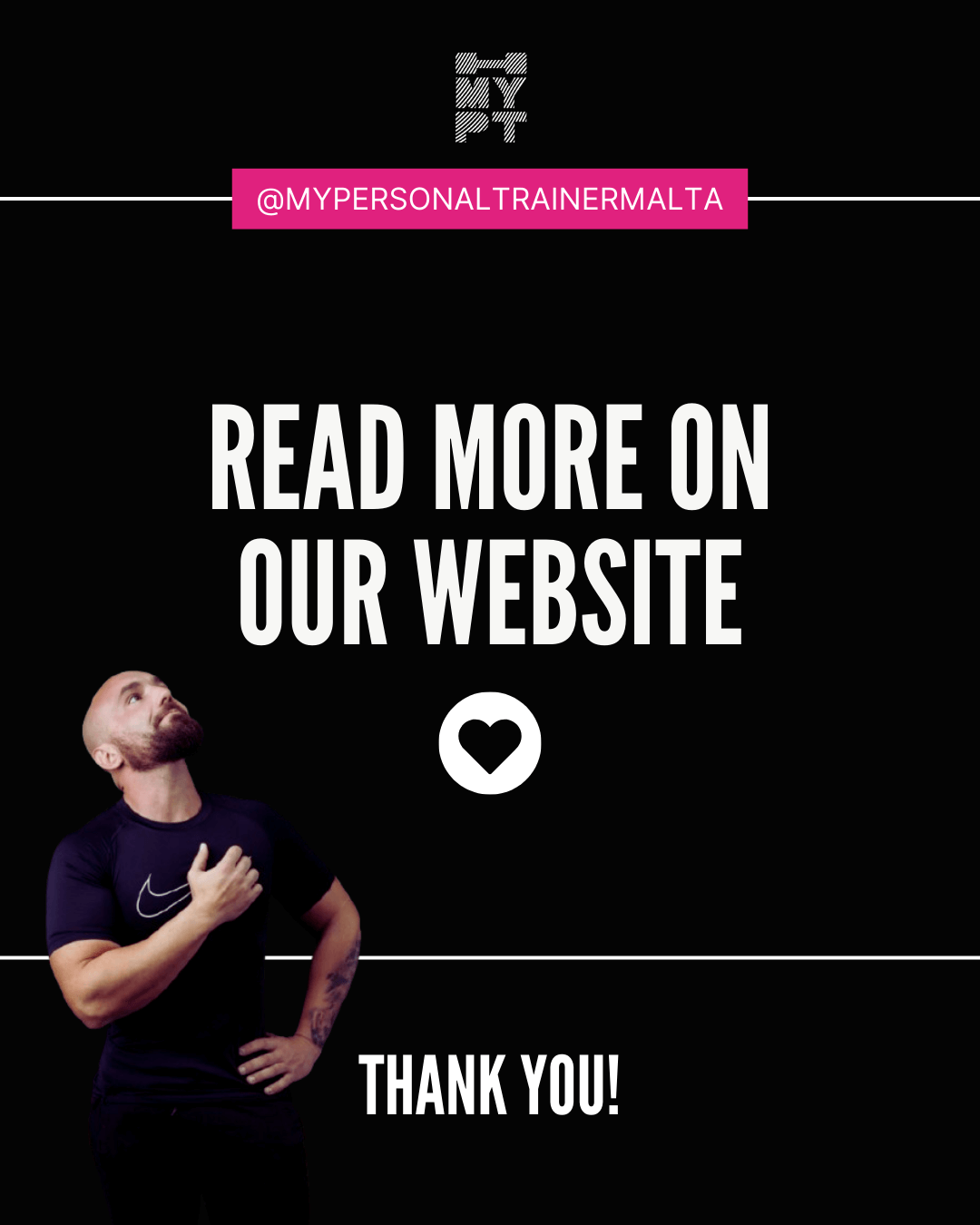 Read more on our website – thank you from My Personal Trainer Malta